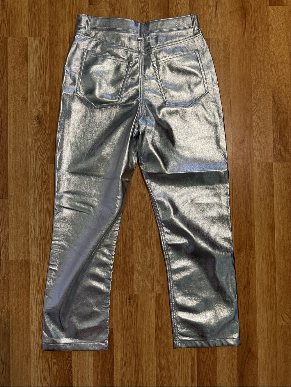 Abercrombie & Fitch Silver '90s Straight Ultra High-Rise Pants - Picture 9 of 9